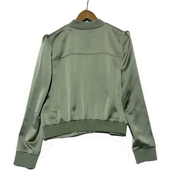 Hinge Lightweight Jacket Women's Size 1 Extra Small Green Full Zipup - Picture 2 of 6